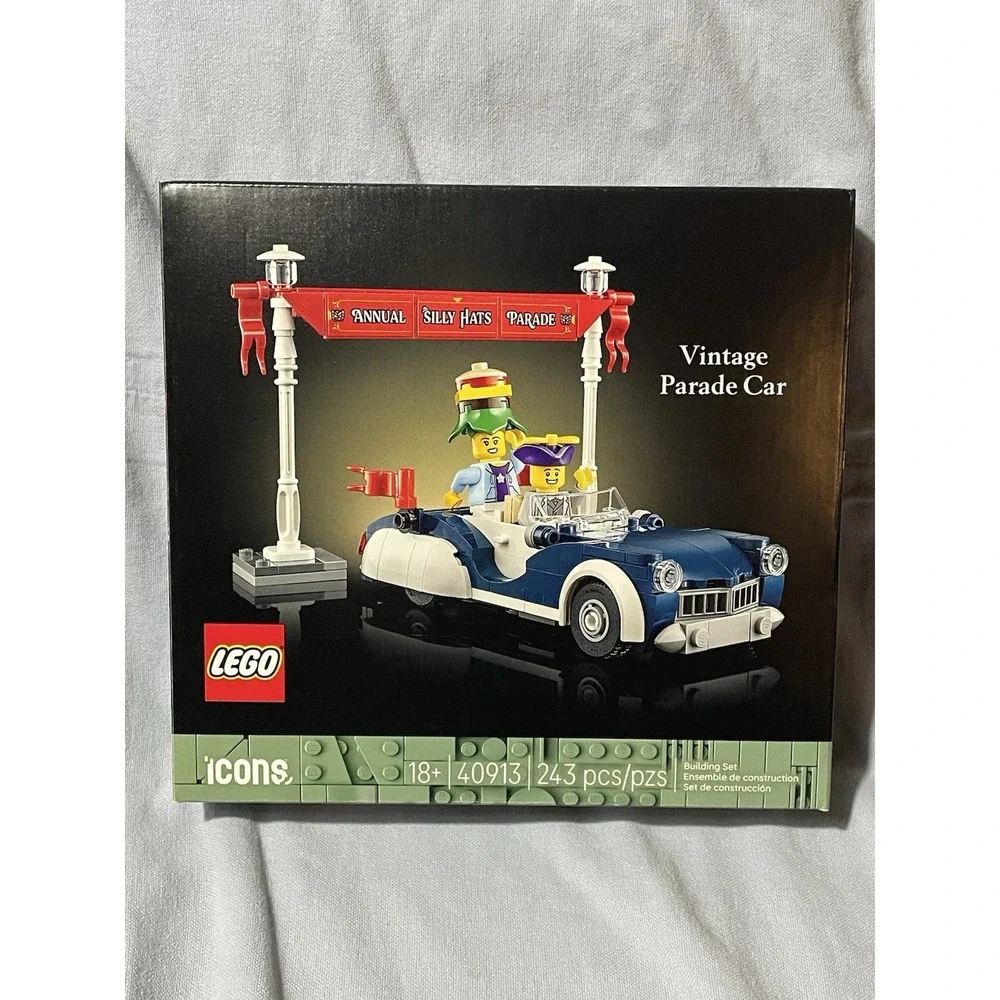 NEW Sealed Lego 40913 Vintage Parade Car Icons Building‎ Kit 243 Pieces